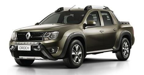 Renault Oroch 4x2 ou similar (Pick-Up Manual) — para alugar em Montevidéu